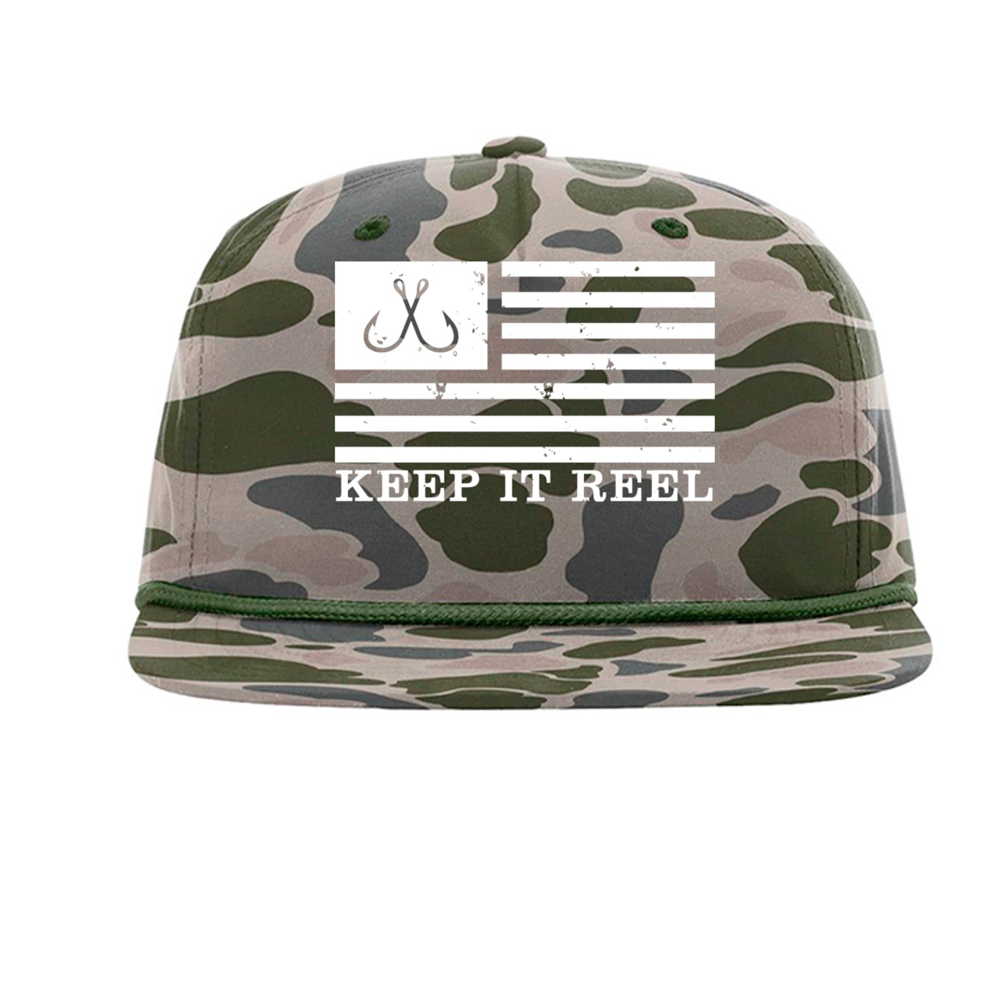 Marsh Duck Camo/ Olive Green - 256P - FRONT