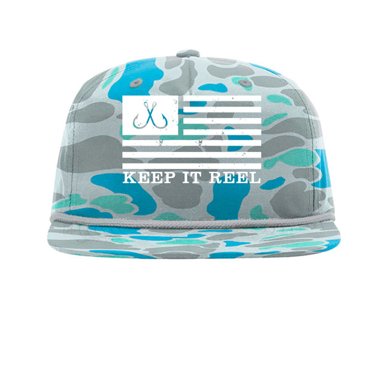 Saltwater Duck Camo/ Charcoal - 256P - FRONT